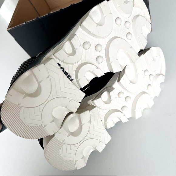 Sorel Brex Boot Cozy Lace in Black, Sea Salt - Picture 9 of 11